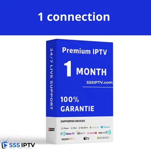 1 MONTH IPTV 1 Connection